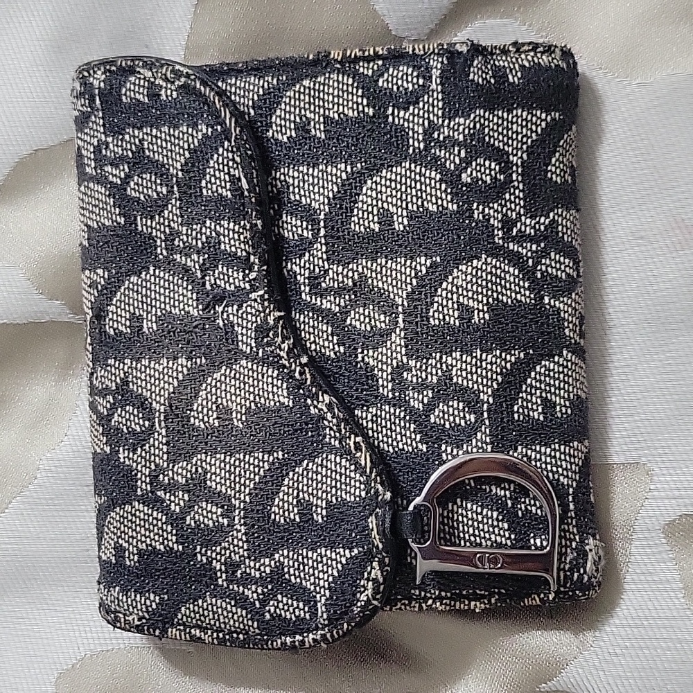 Christian Dior Compact Saddle Wallet